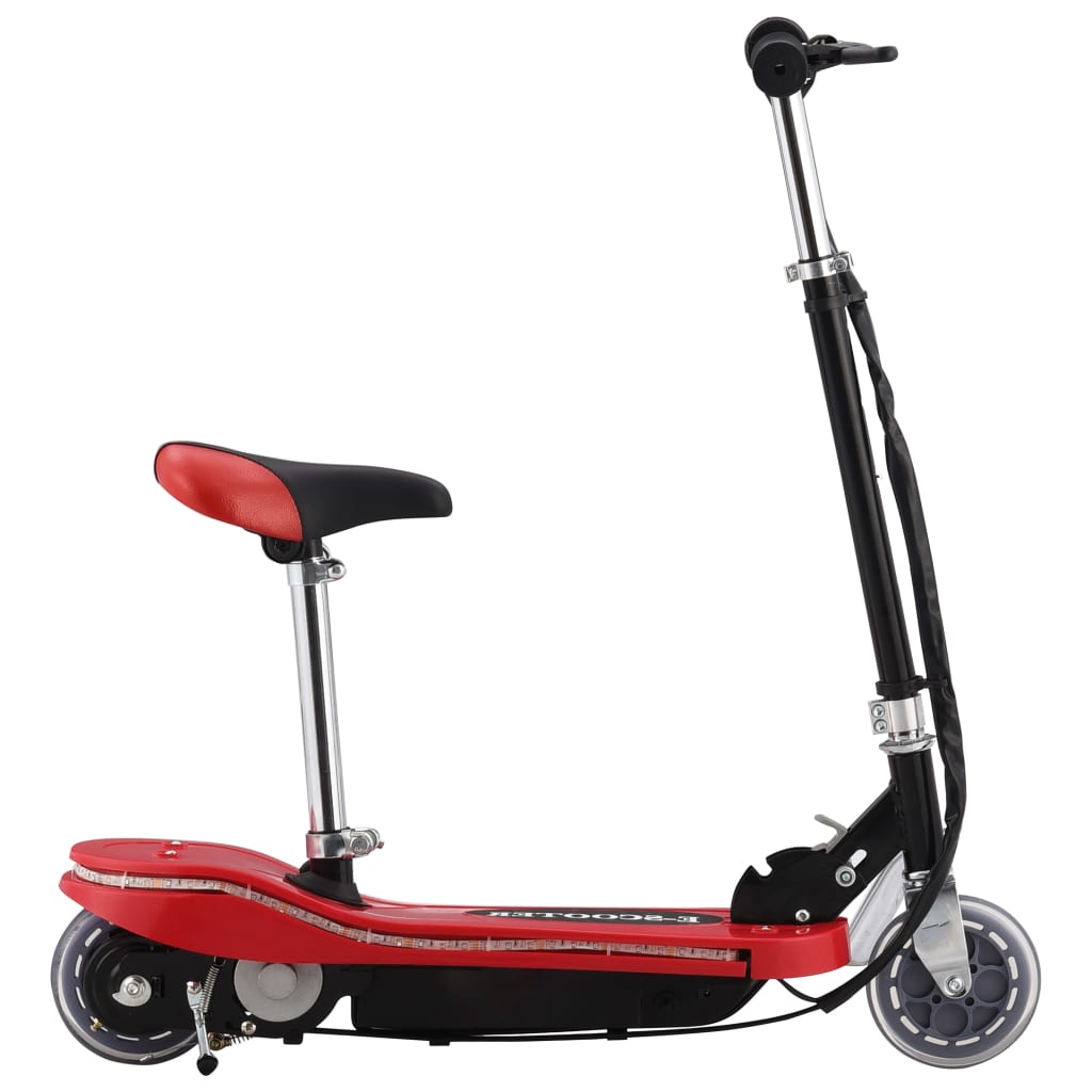 Sparkcykel med sits och leds för barn 120 w