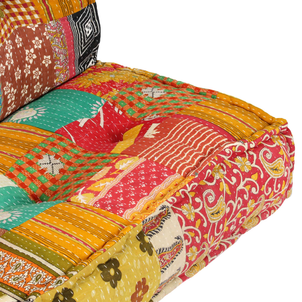 Soffa lappad