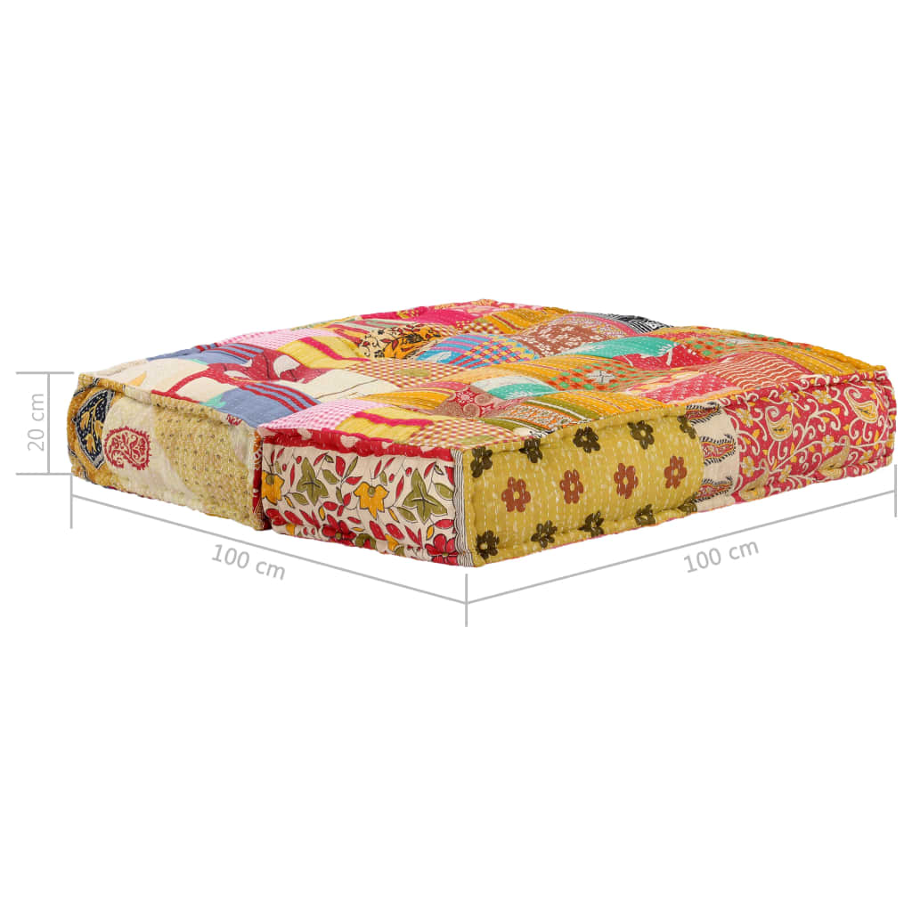 Soffa lappad