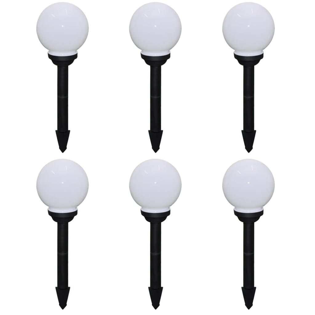 Utomhuslampor 4 St LED Med Markspett