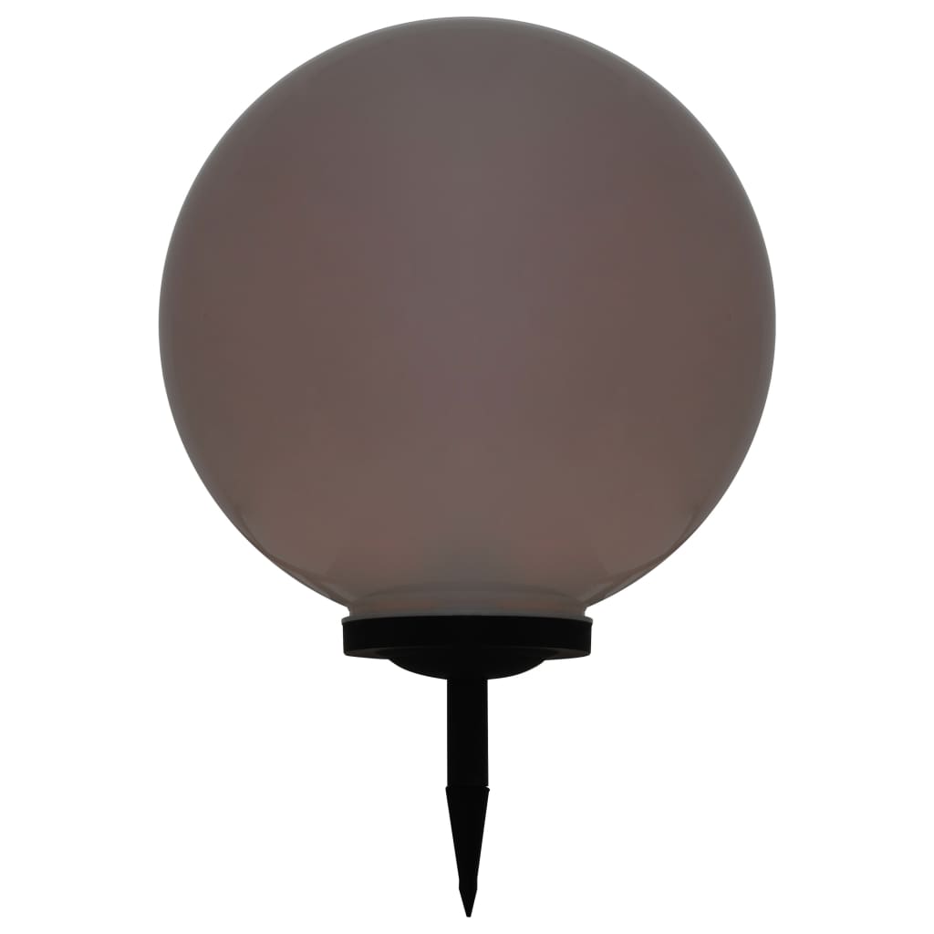 Solcellslampor Med LED 2 St Sfäriska RGB