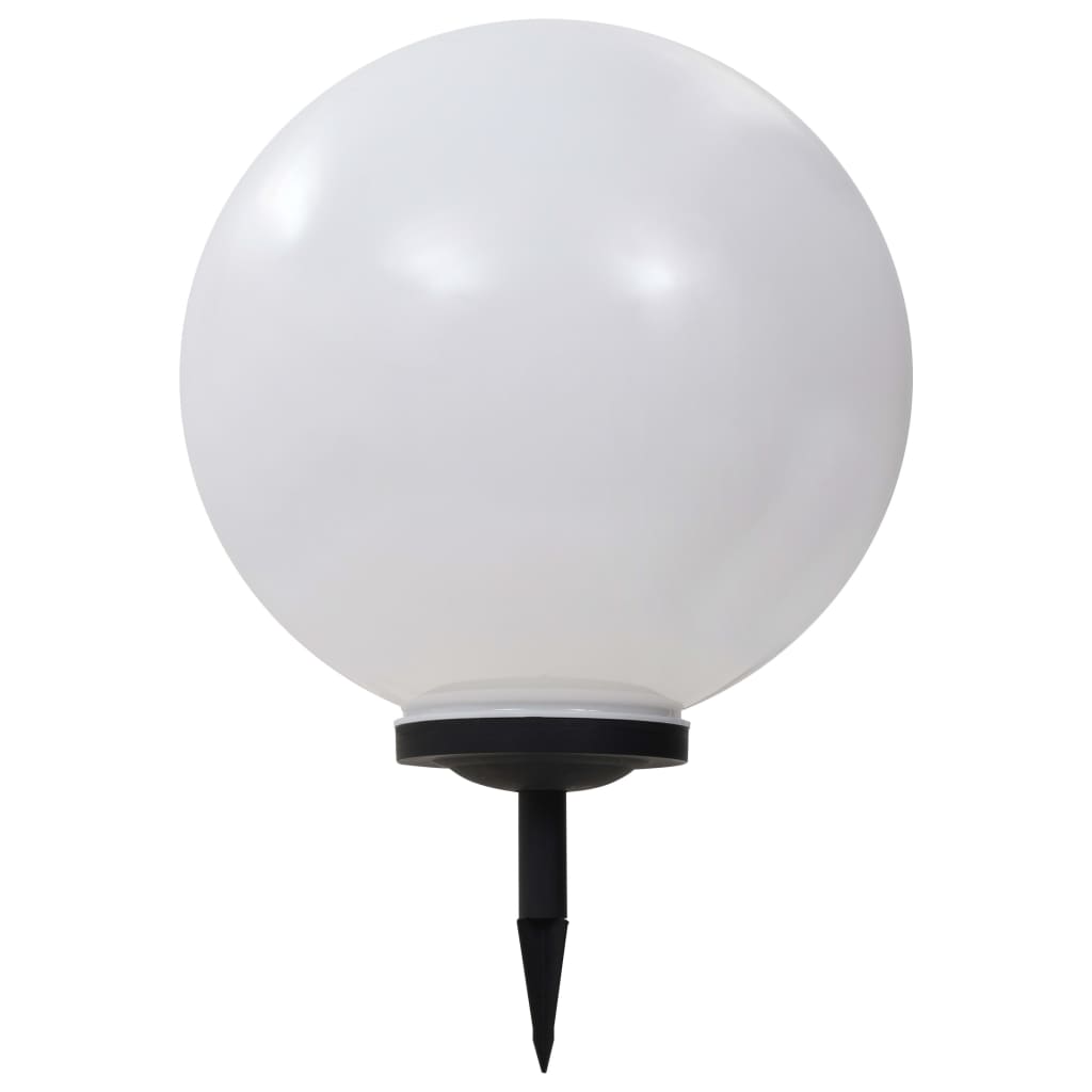 Solcellslampor Med LED 2 St Sfäriska RGB