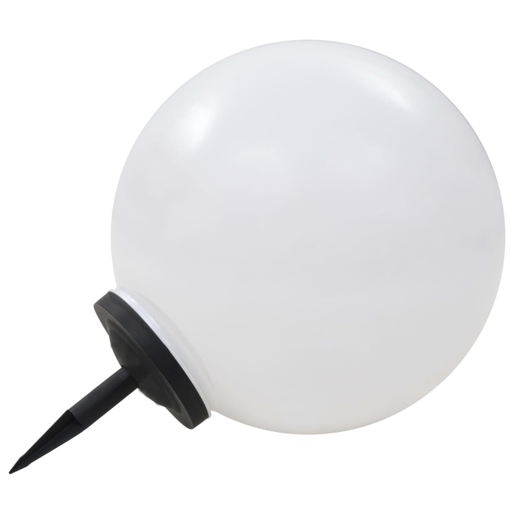 Solcellslampor Med LED 2 St Sfäriska RGB