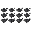 Solcellslampor 12 St LED Fyrkantiga