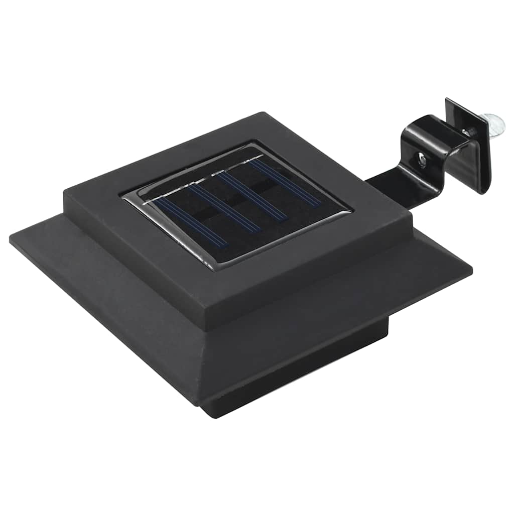 Solcellslampor 12 St LED Fyrkantiga