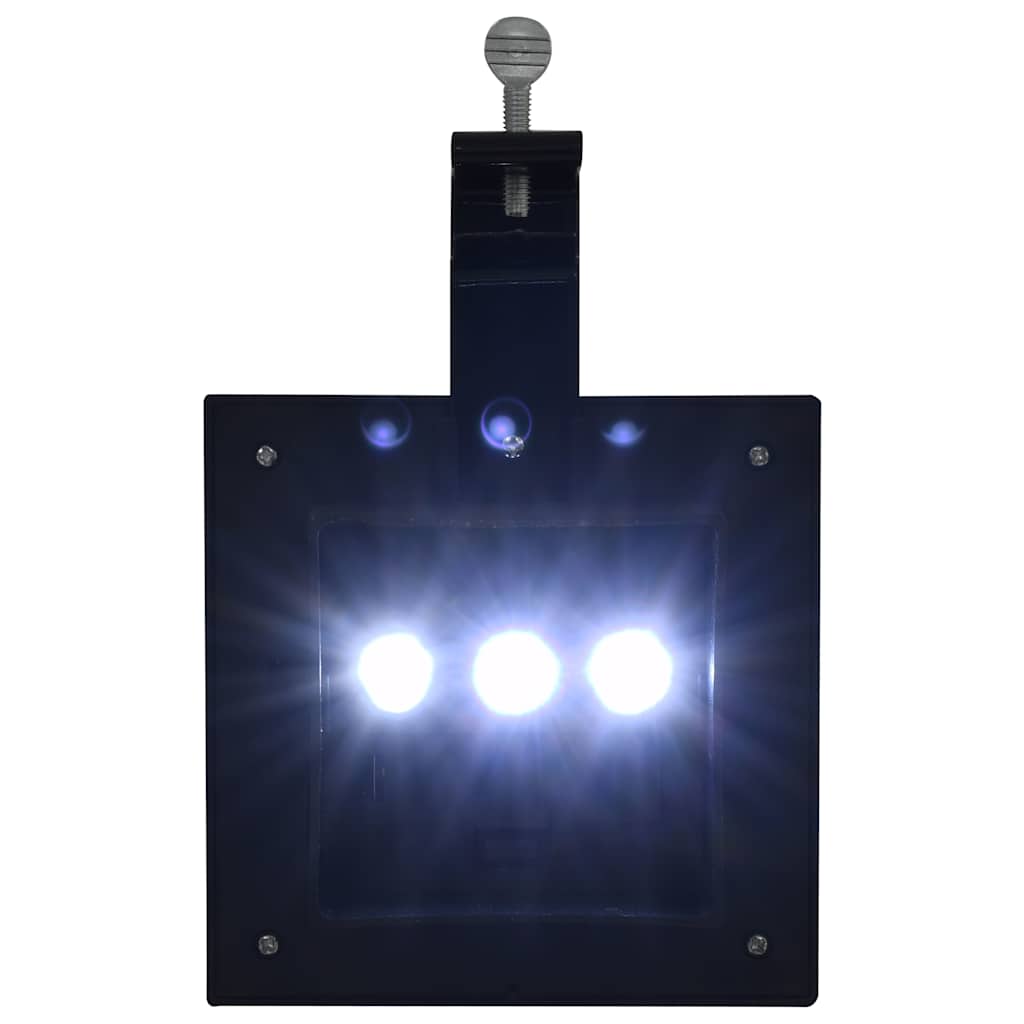 Solcellslampor 12 St LED Fyrkantiga