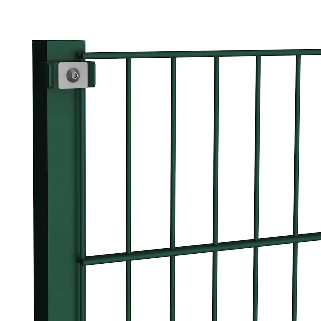 Staketpanel med Stolpar Järn
