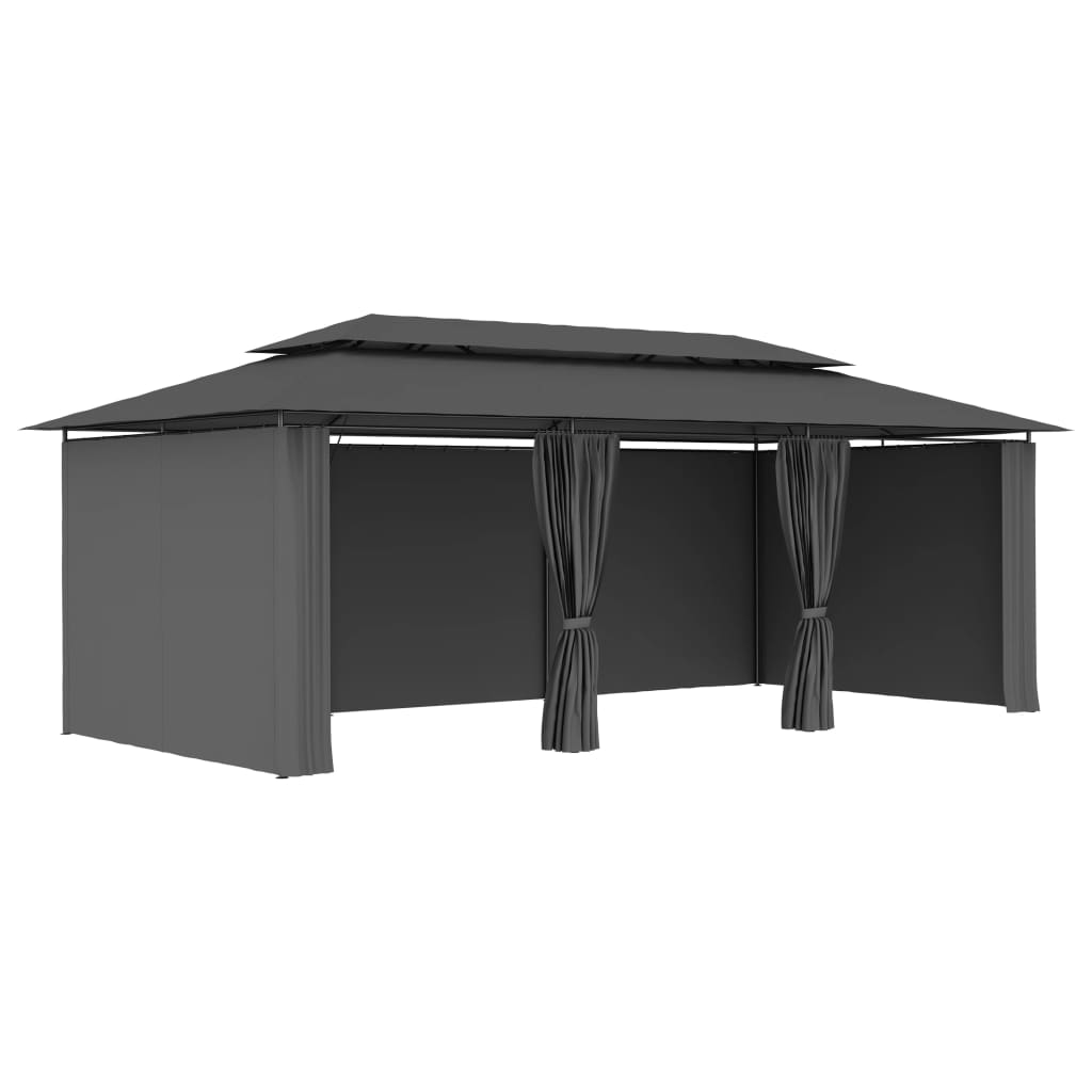 Paviljong med draperier