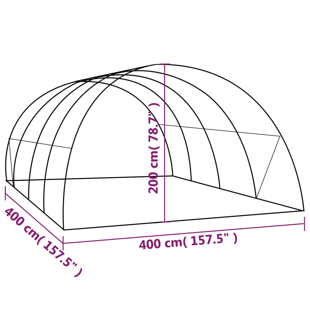 Växthus 16 M²