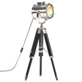 Golvlampa massivt mangoträ 69 cm