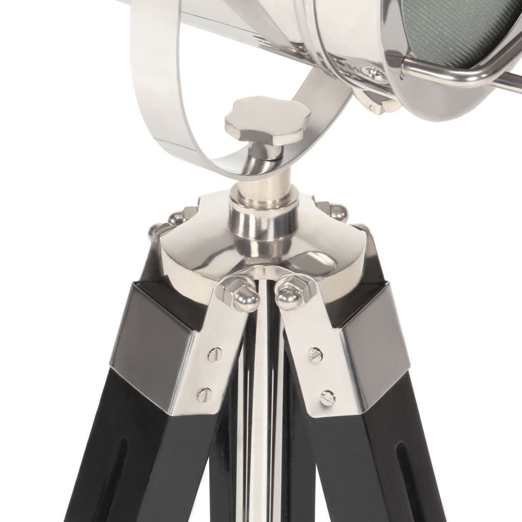Golvlampa massivt mangoträ 69 cm
