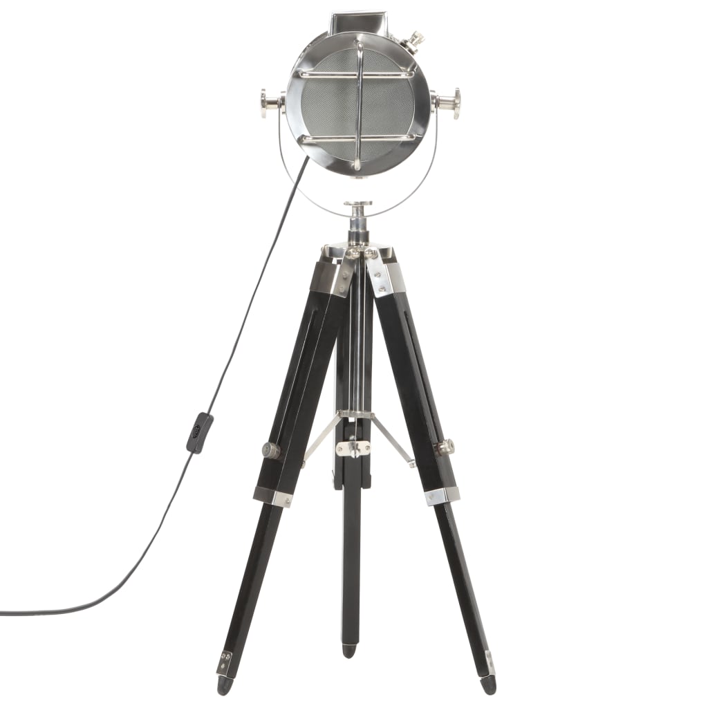 Golvlampa massivt mangoträ 69 cm