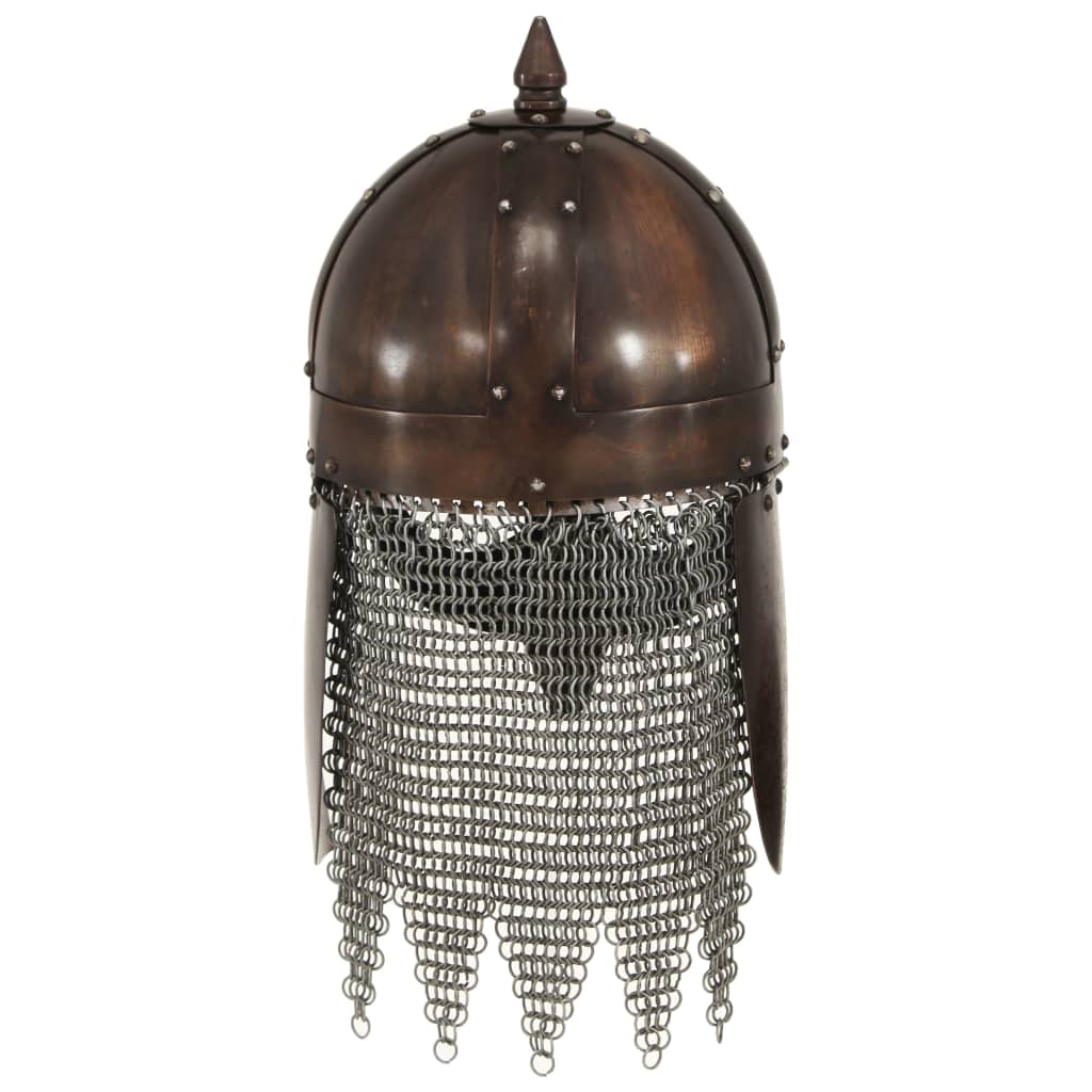 Vikingahjälm För LARP Koppar