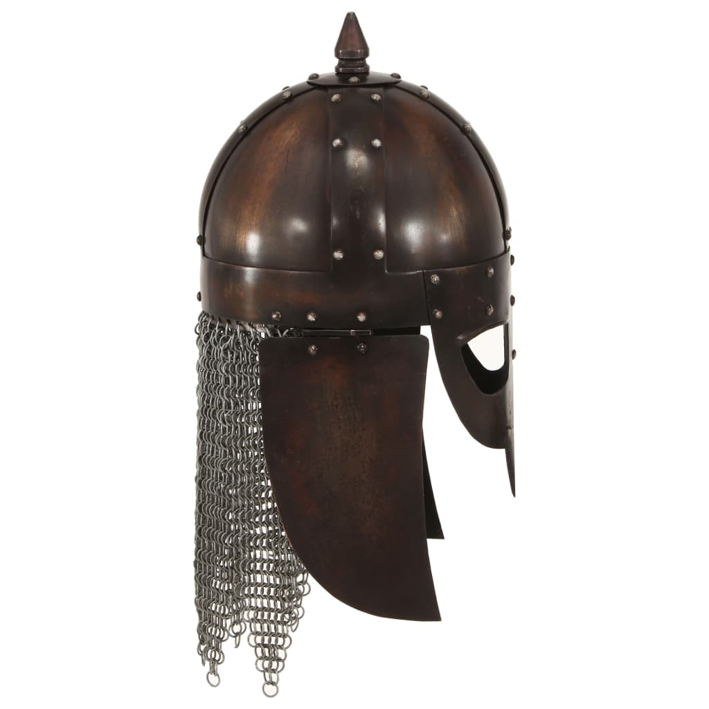 Vikingahjälm För LARP Koppar
