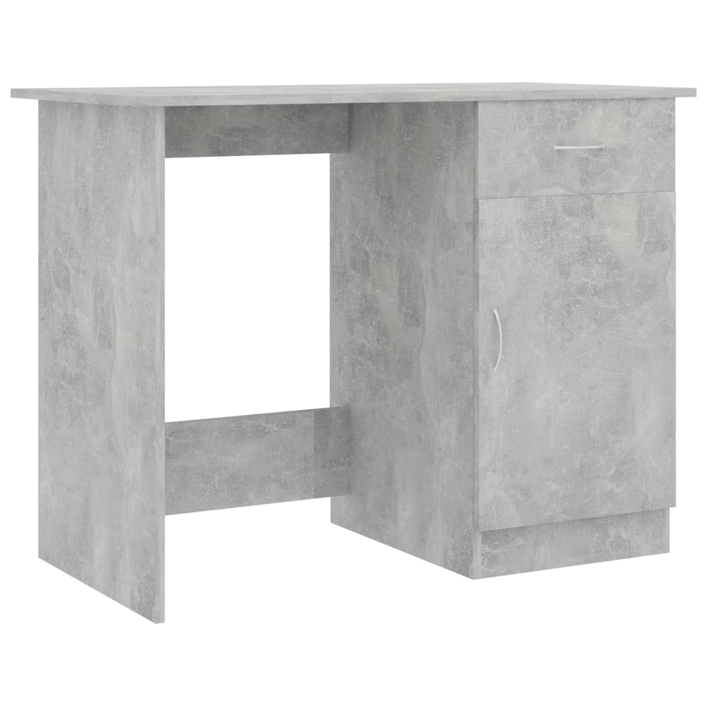 Skrivbord Betonggrå Konstruerat