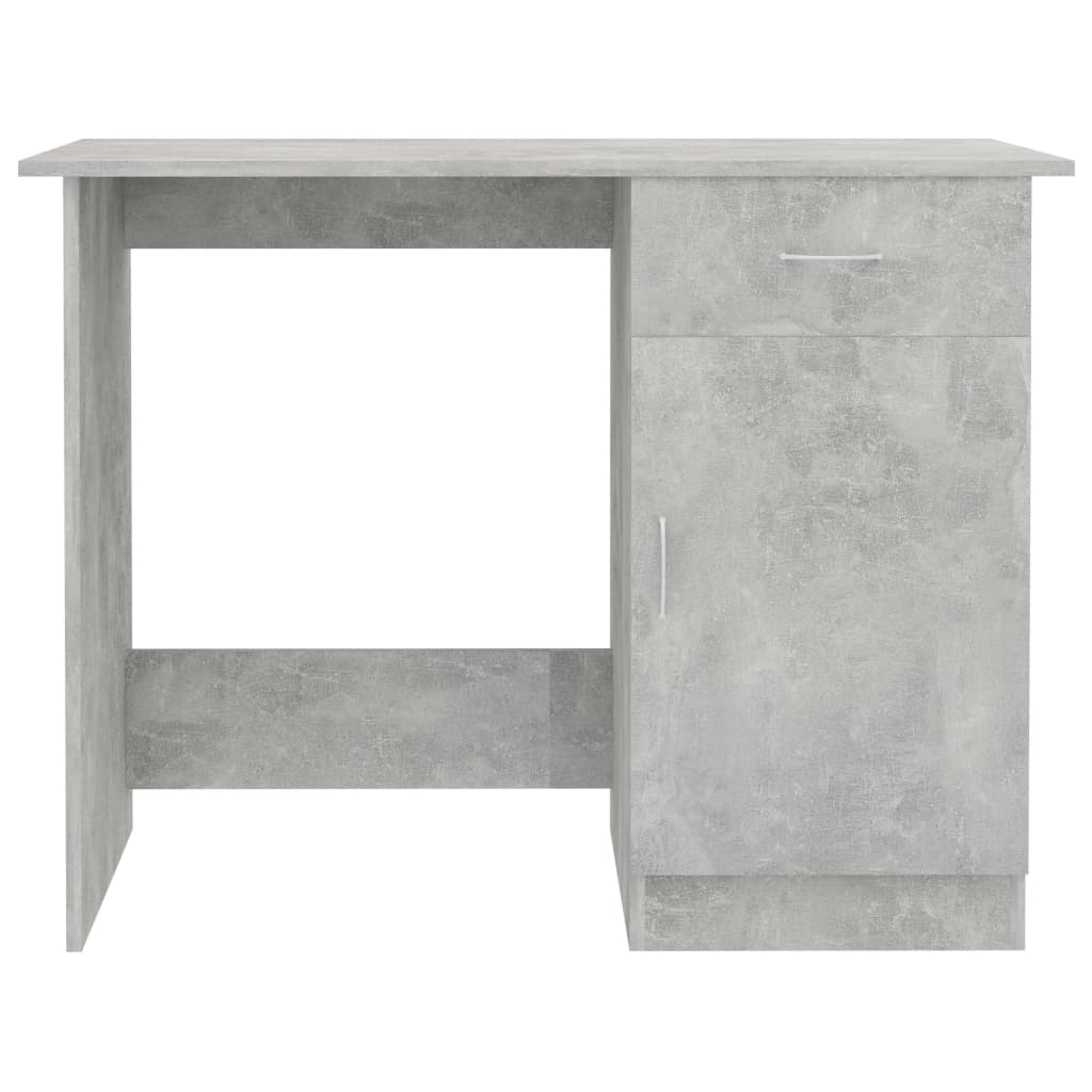 Skrivbord Betonggrå Konstruerat