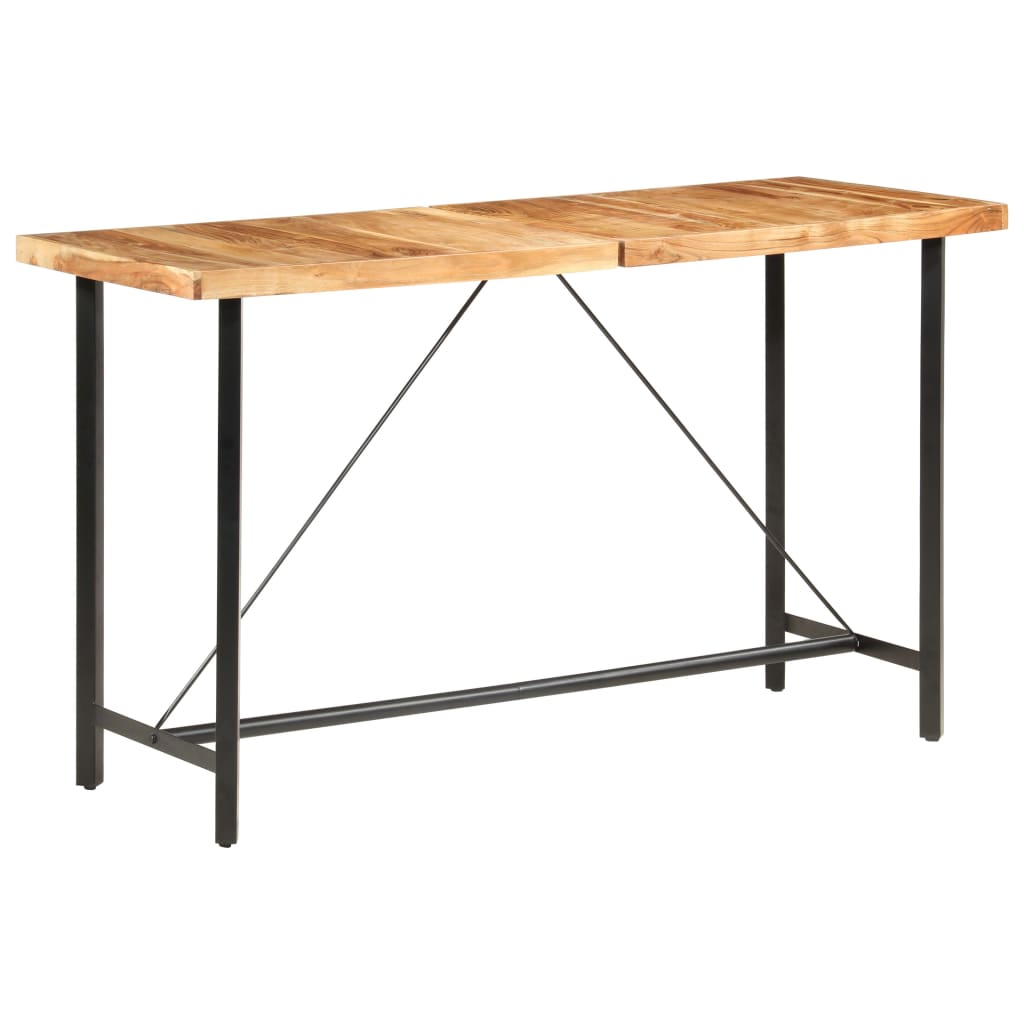 Barbord 180x70x107 Cm Massiv Akacia