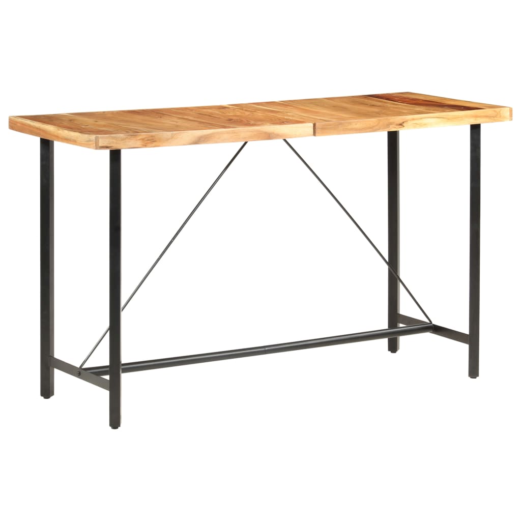 Barbord 180x70x107 Cm Massiv Akacia