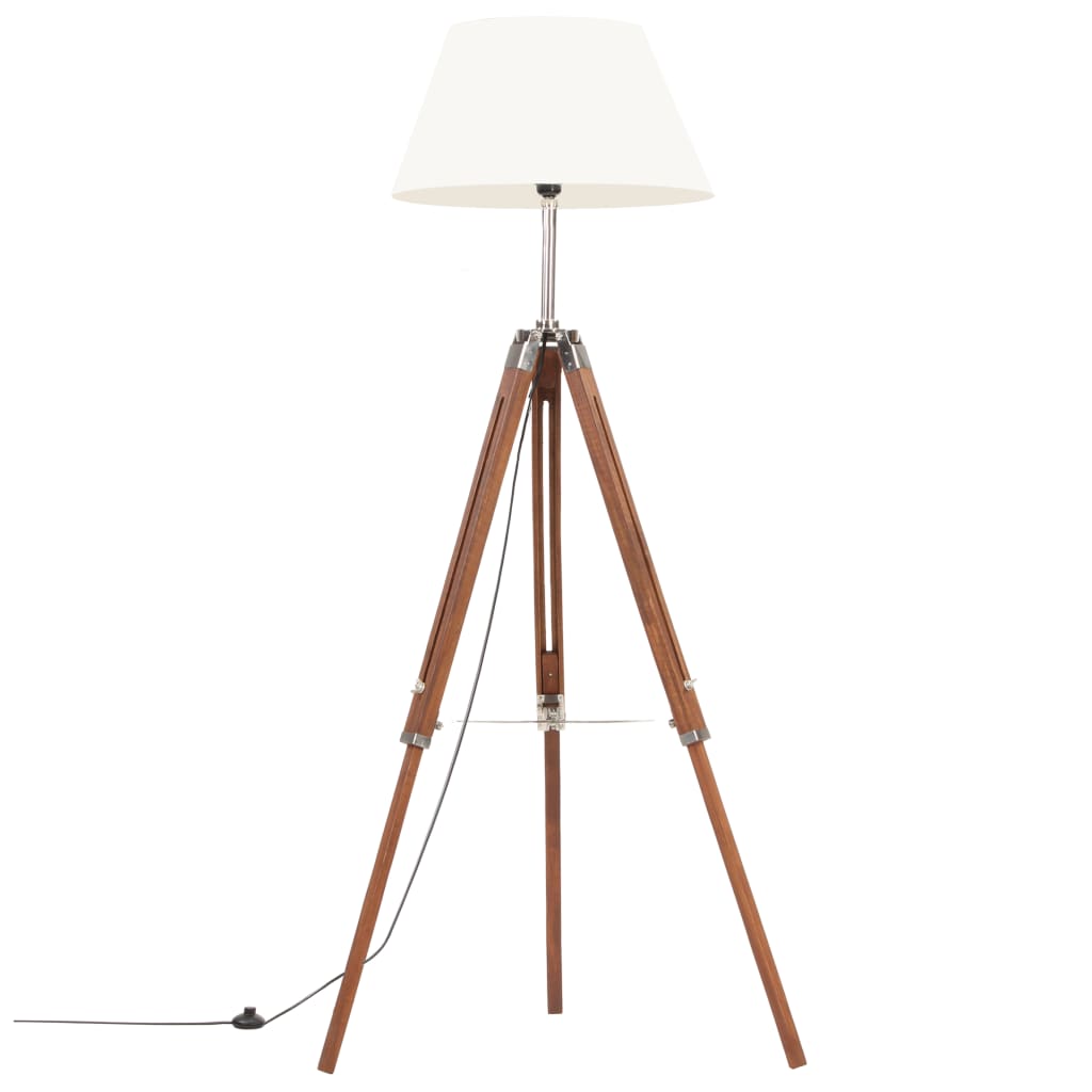 Golvlampa och Massivt Teakträ