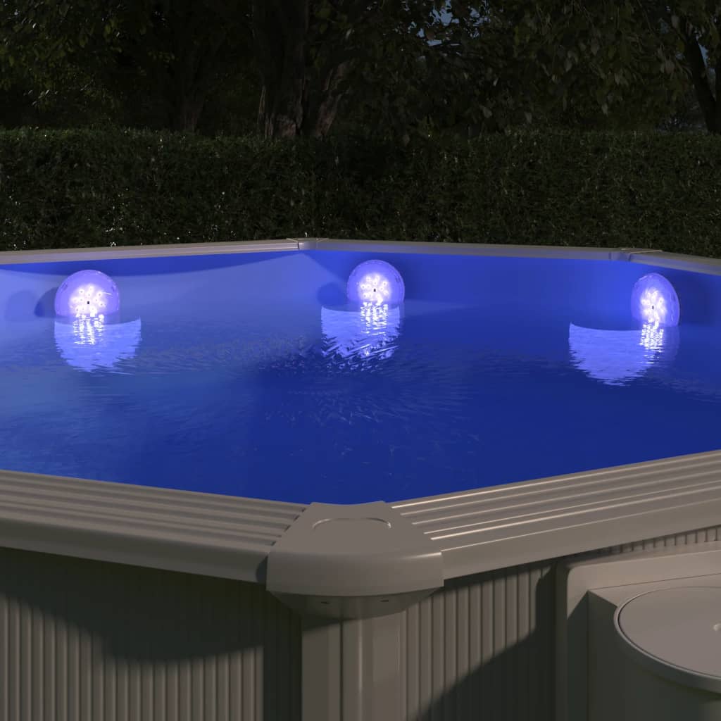 Nedsänkbar Flytande Poollampa Med Fjärrkontroll
