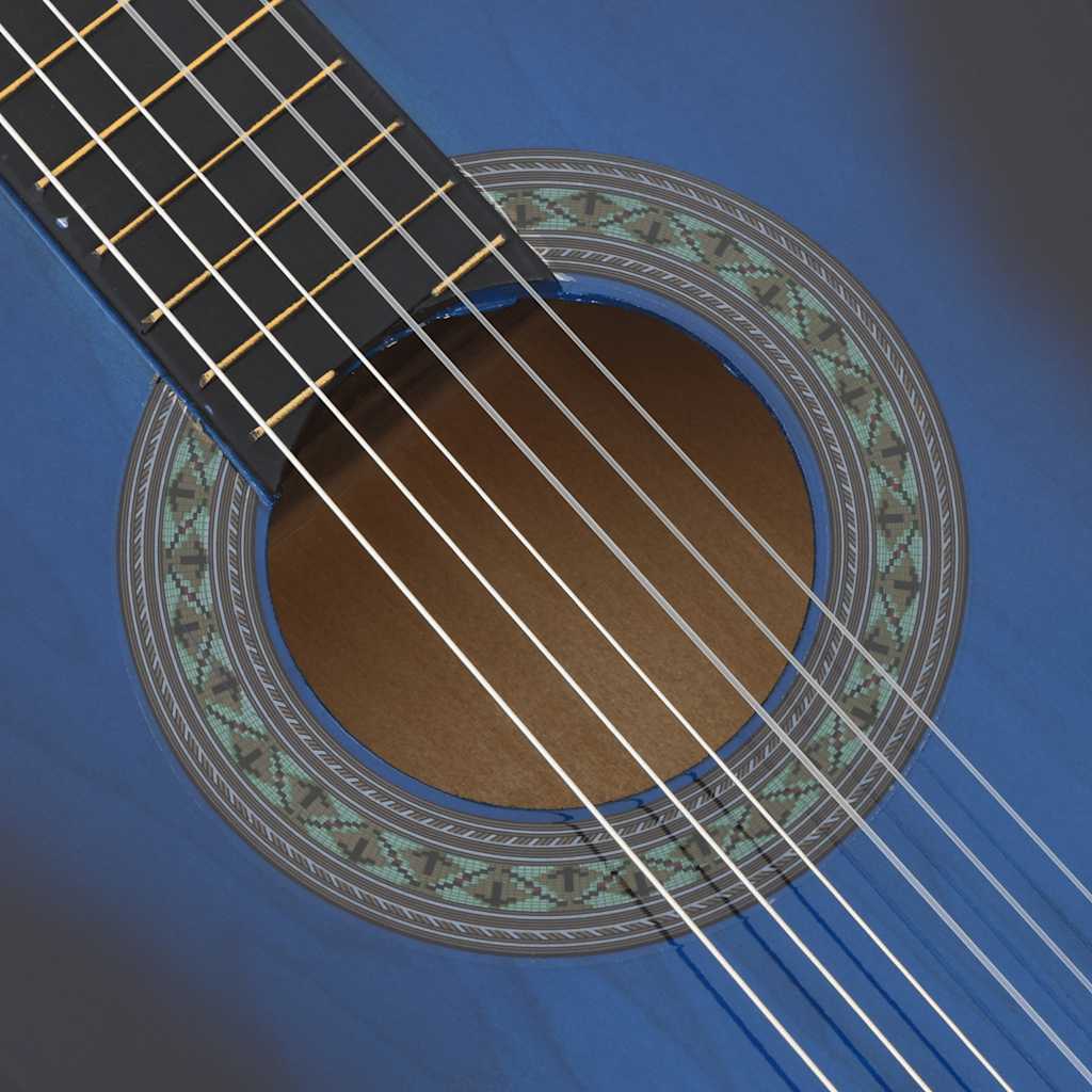 Klassisk gitarr för nybörjare 4 och 4 39" amerikansk lind