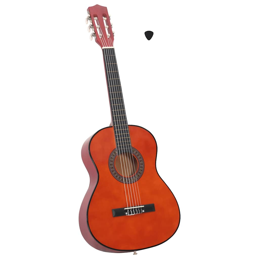 Gitarr för nybörjare och barn klassisk 3 och 4 36" amerikansk lind