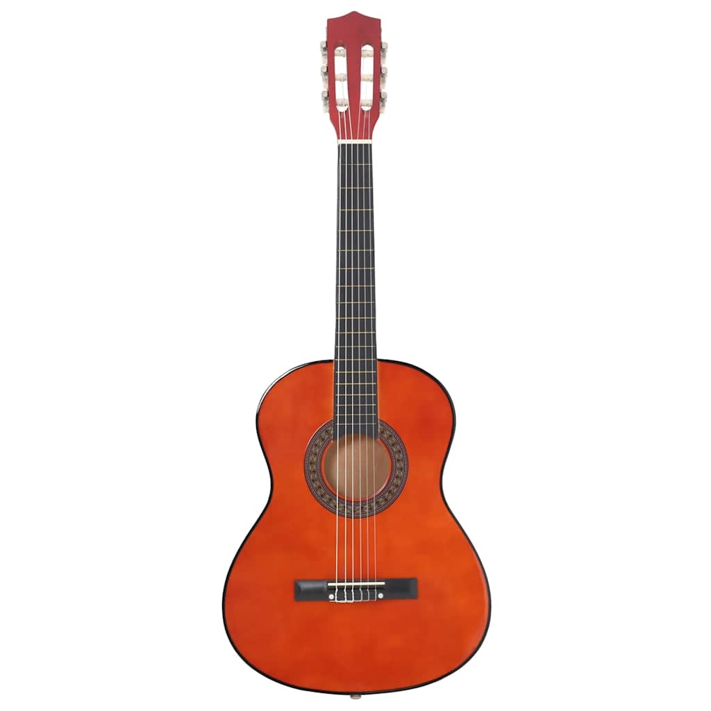 Gitarr för nybörjare och barn klassisk 3 och 4 36" amerikansk lind