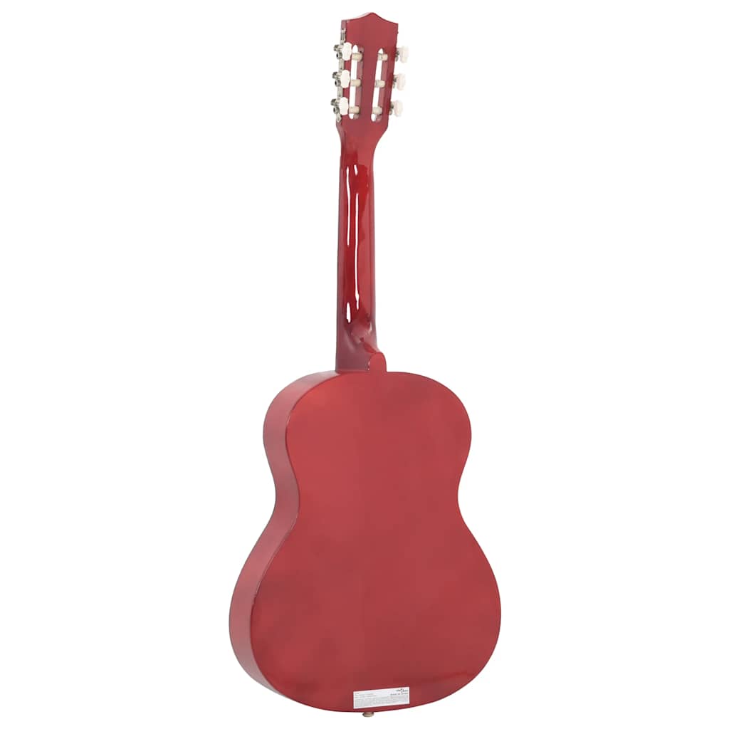 Gitarr för nybörjare och barn klassisk 3 och 4 36" amerikansk lind