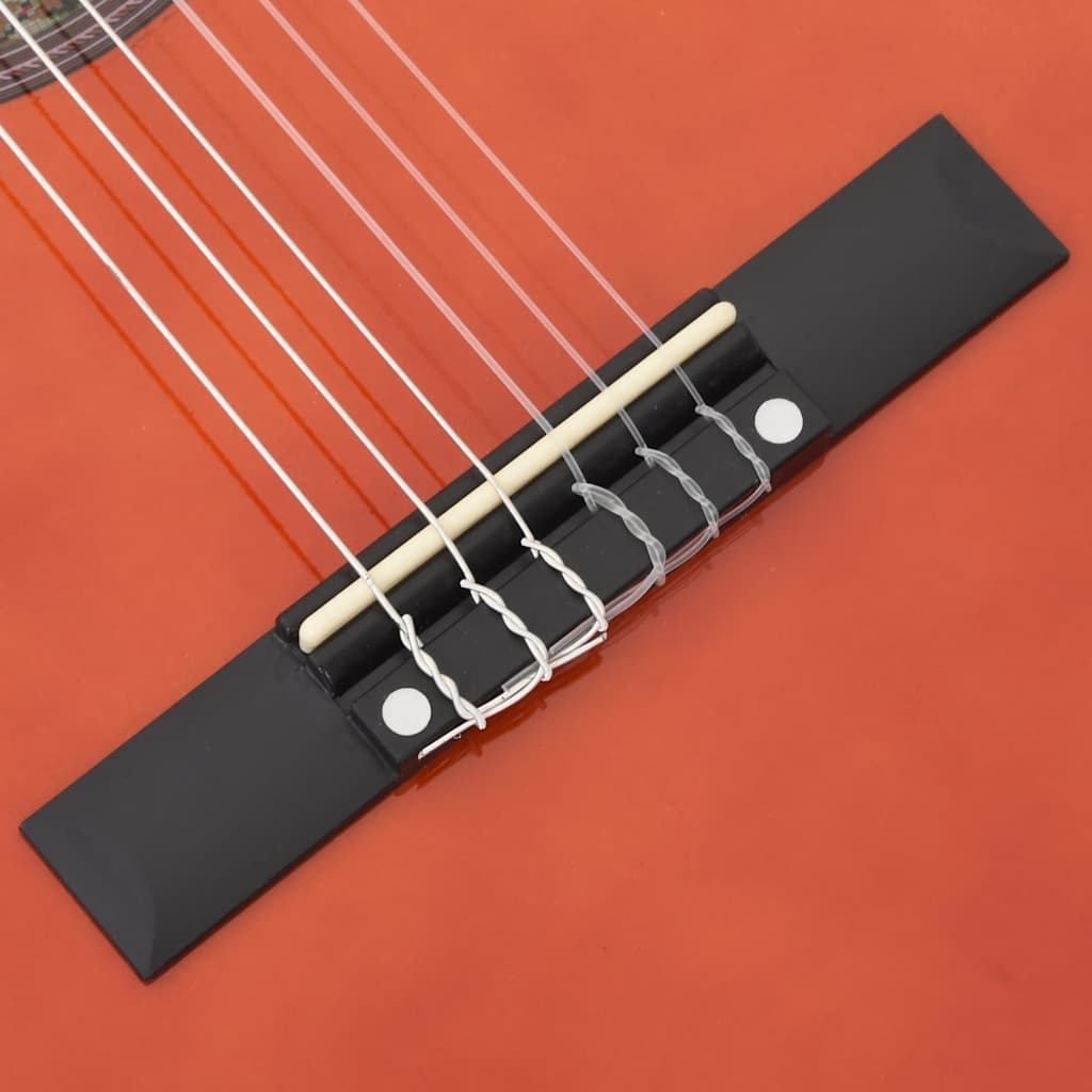 Gitarr för nybörjare och barn klassisk 3 och 4 36" amerikansk lind