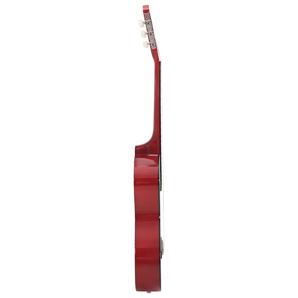 Westerngitarr Med Cutaway Och 6 Strängar 38" Amerikansk Lind