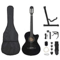 Gitarr 12 Delar Med EQ-pedal 6 Och Strängar Western