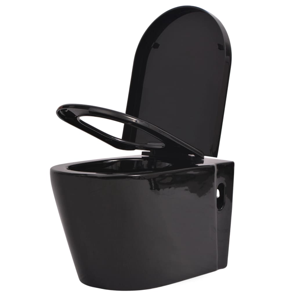 Vägghängd Toalett med Dold Cistern