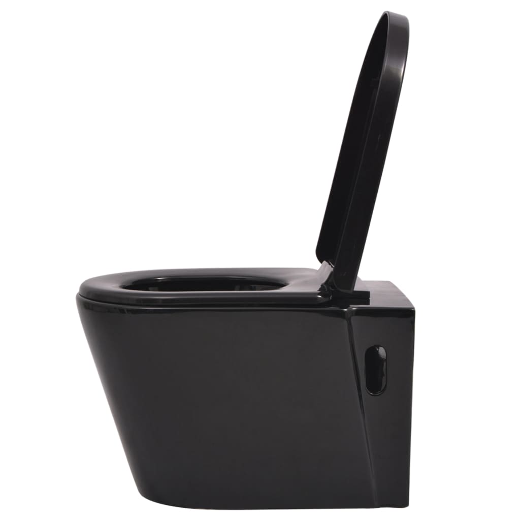Vägghängd Toalett med Dold Cistern