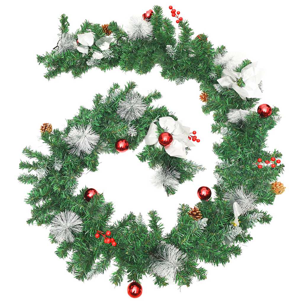 Julgirlang med LED-lampor PVC