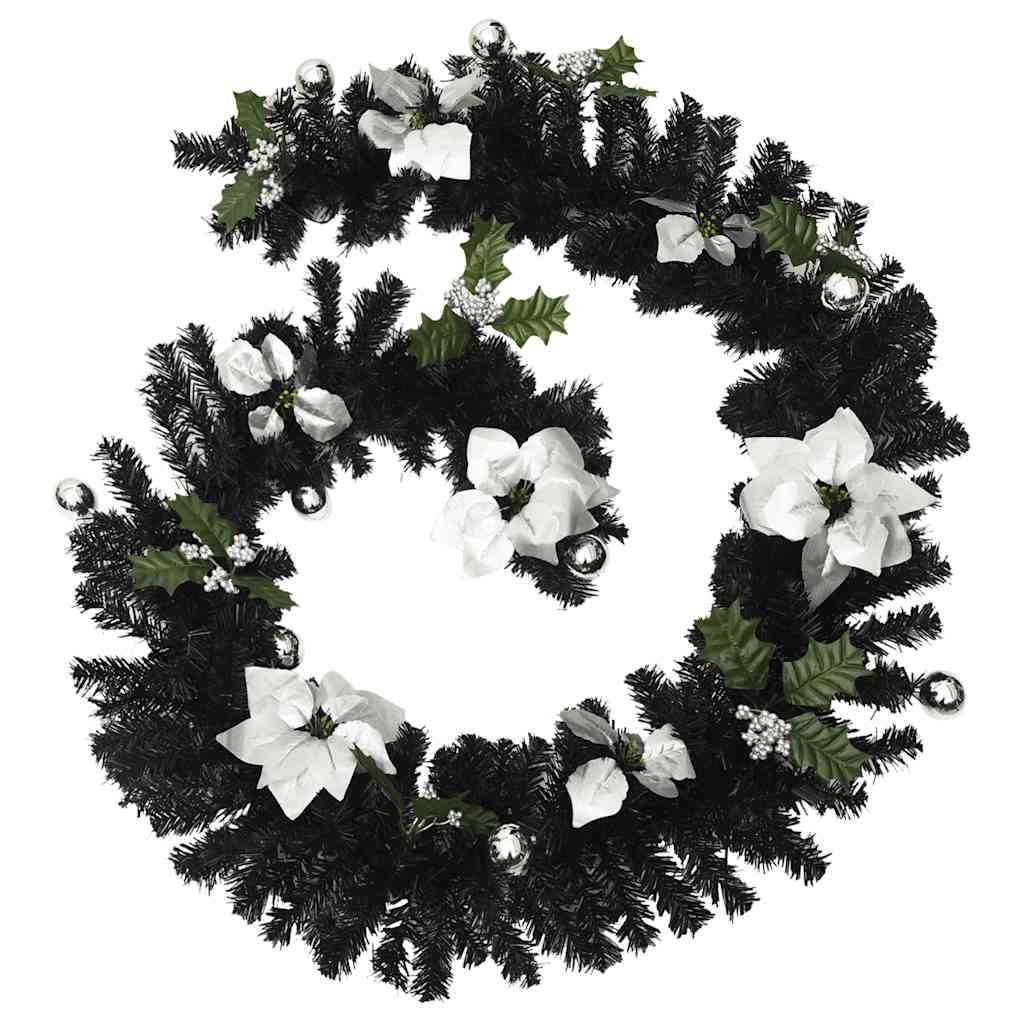 Julgirlang med LED-lampor PVC