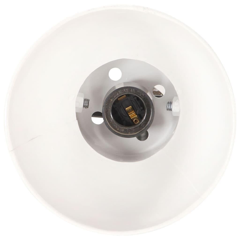 Golvlampa med 2 lampskärmar E27 gjutjärn