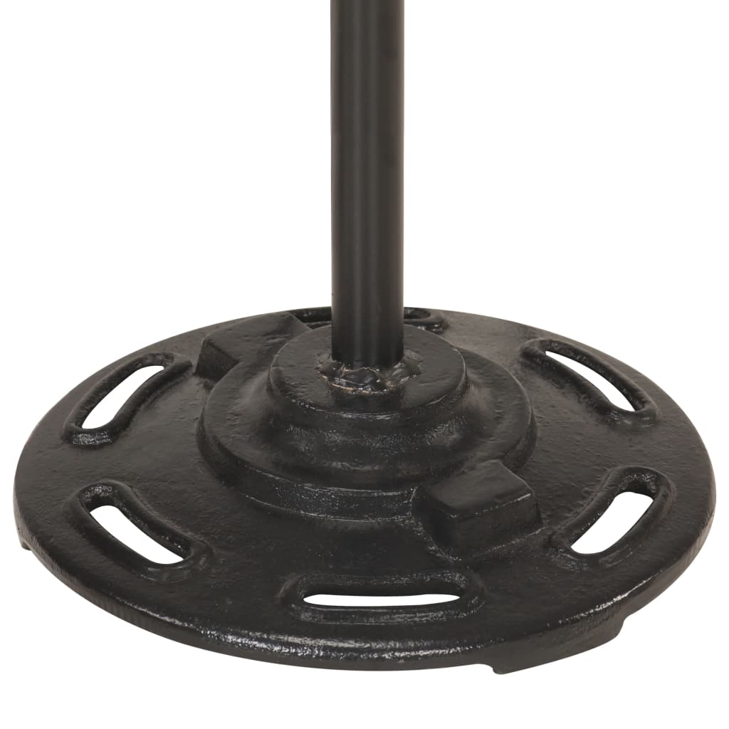 Golvlampa med 2 lampskärmar E27 gjutjärn