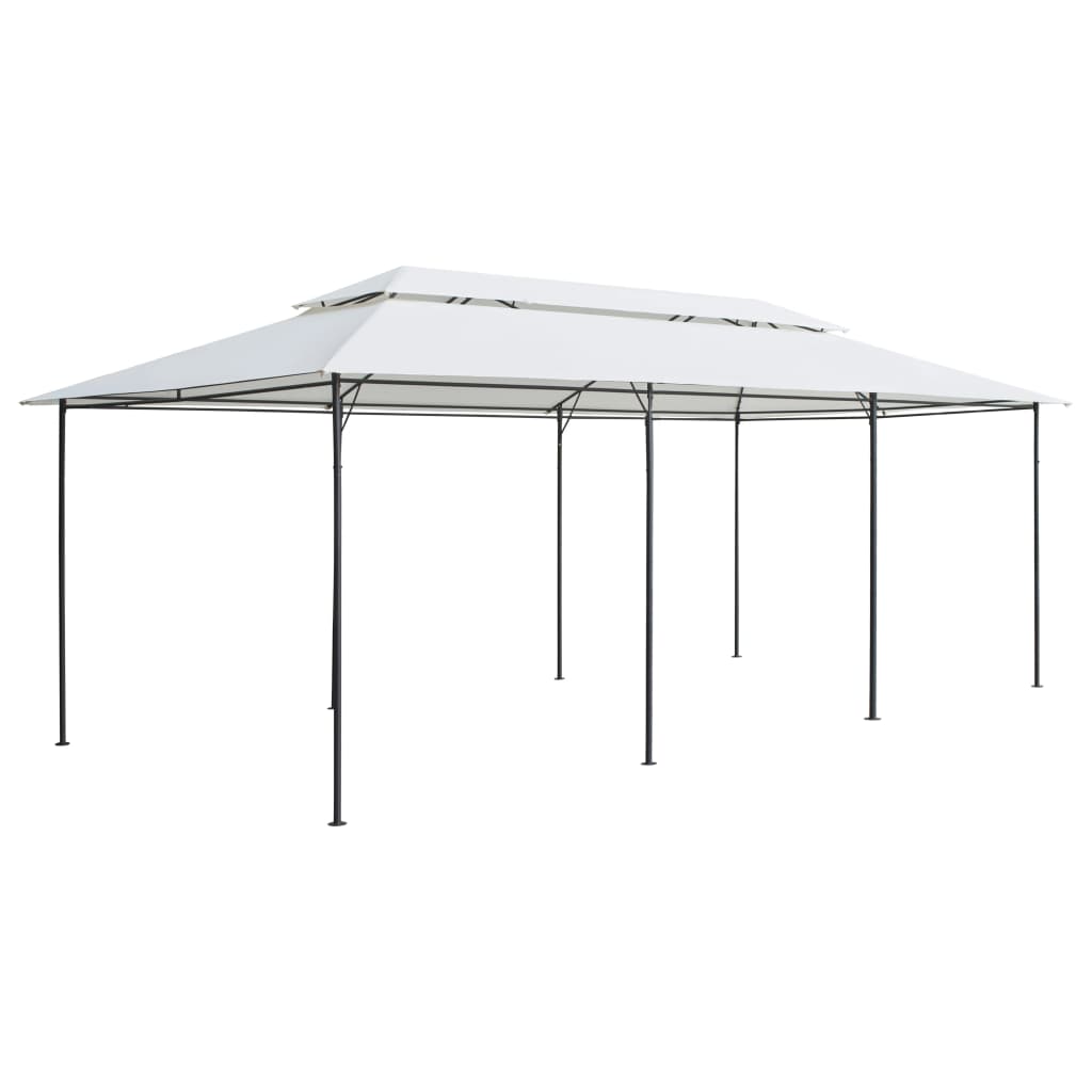 Paviljong Med Draperier 180g Och M²