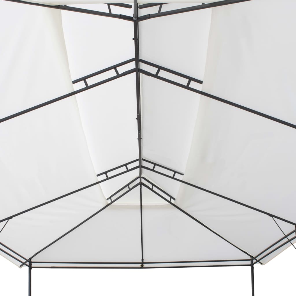 Paviljong Med Draperier 180g Och M²