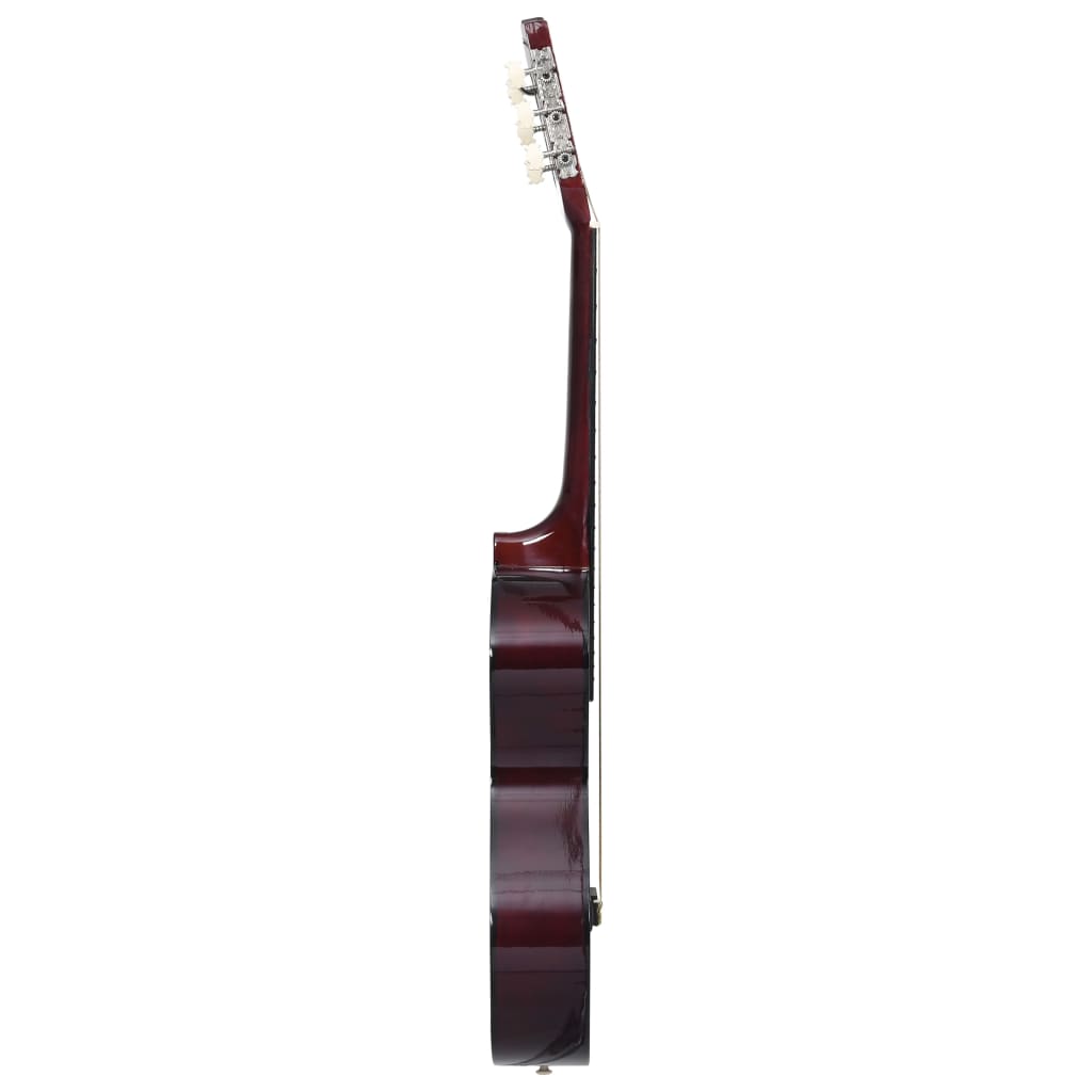 Gitarr för nybörjare med fodral klassisk 4 4 39"