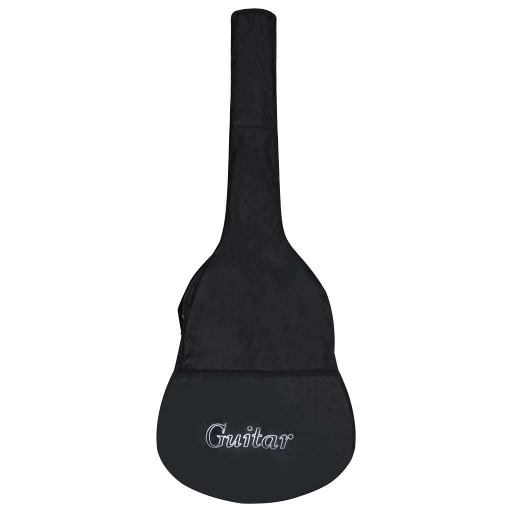 Gitarr för nybörjare med fodral klassisk 4 4 39"