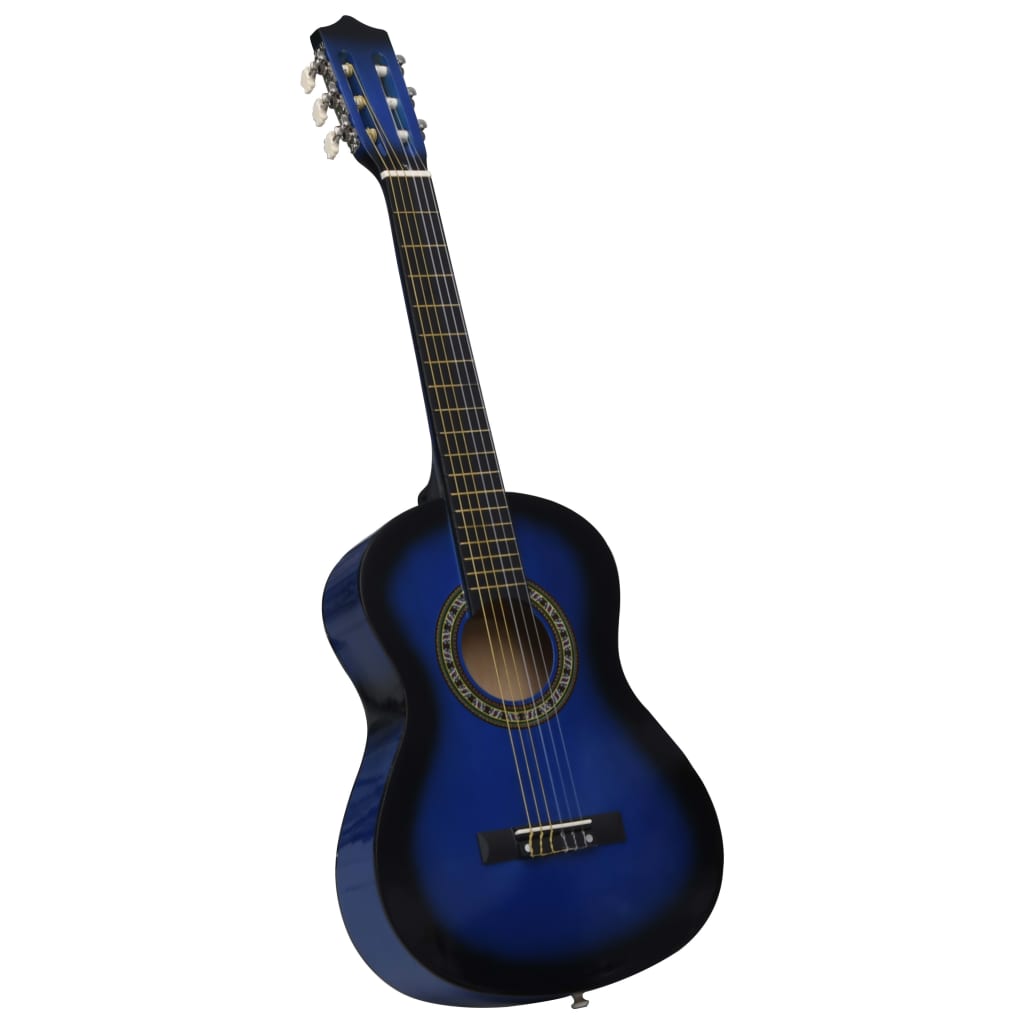 Gitarr för nybörjare och barn med fodral klassisk 1 2 34"