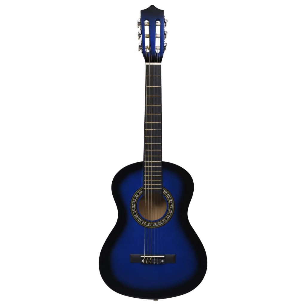 Gitarr för nybörjare och barn med fodral klassisk 1 2 34"