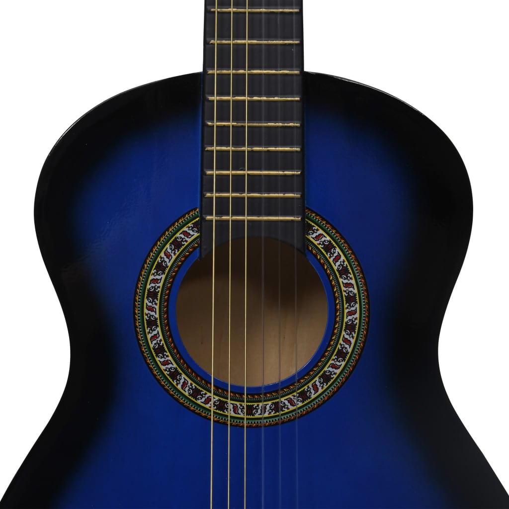 Gitarr för nybörjare och barn med fodral klassisk 1 2 34"