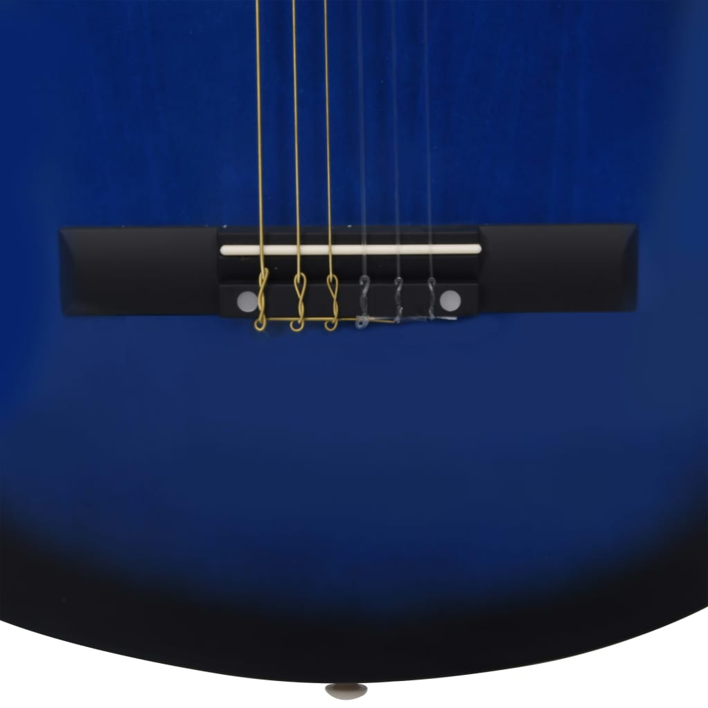 Gitarr för nybörjare och barn med fodral klassisk 1 2 34"