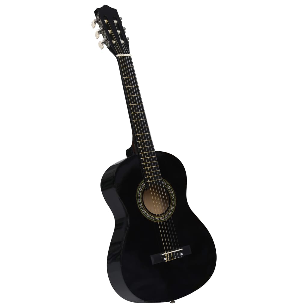 Gitarr för nybörjare och barn med fodral klassisk 1 och 2 34"