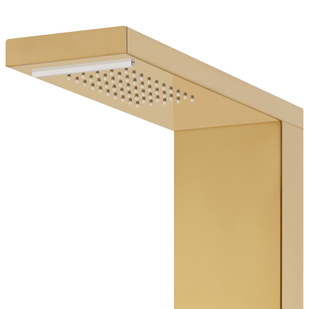 Duschpanel rostfritt stål 201