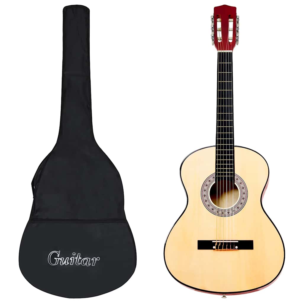 Gitarr För Nybörjare Med Fodral Klassisk 3 Och 4 36"