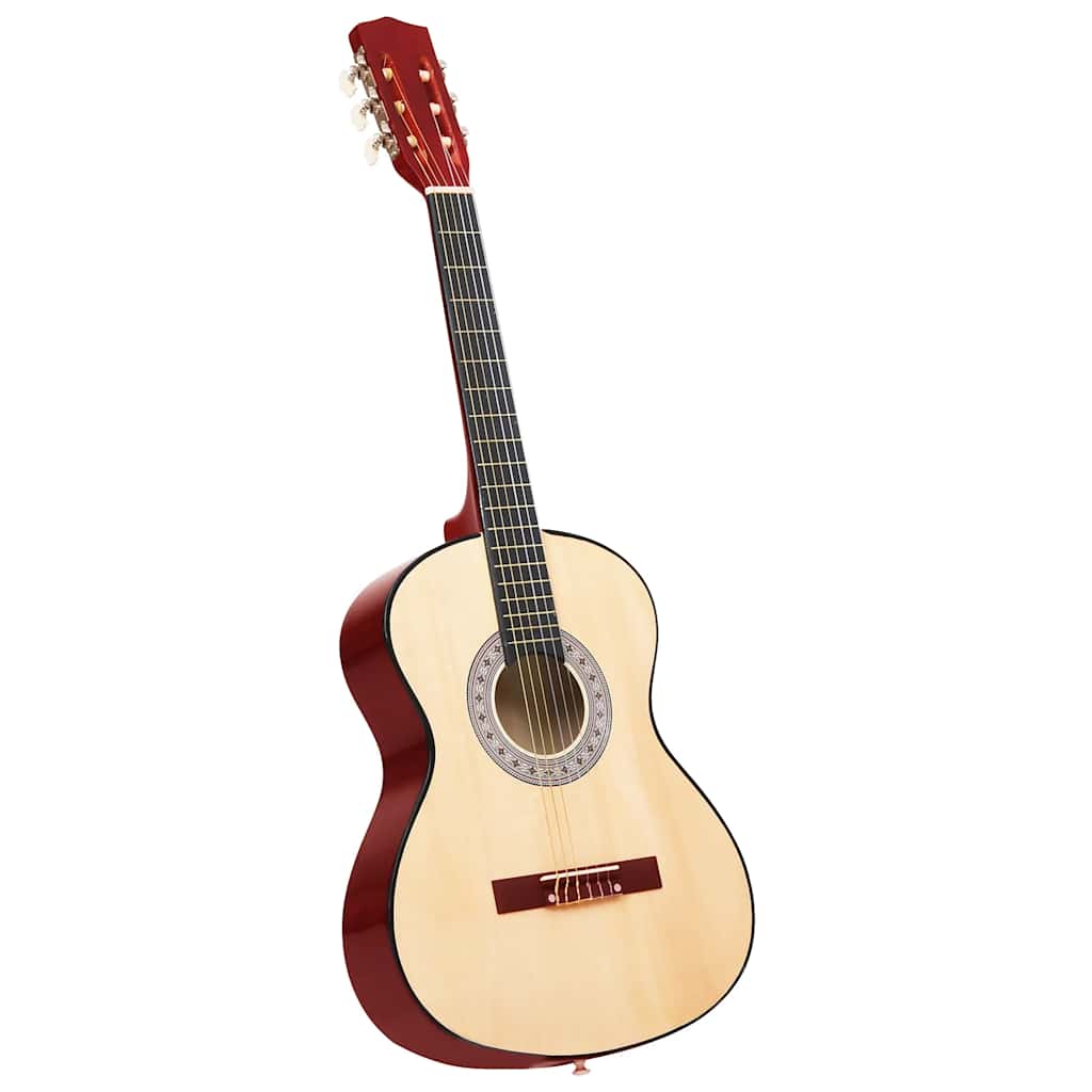 Gitarr För Nybörjare Med Fodral Klassisk 3 Och 4 36"
