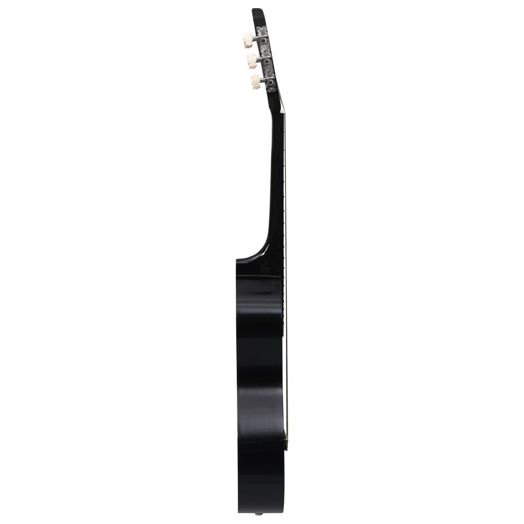 Gitarr för nybörjare med fodral klassisk 3 4 36"